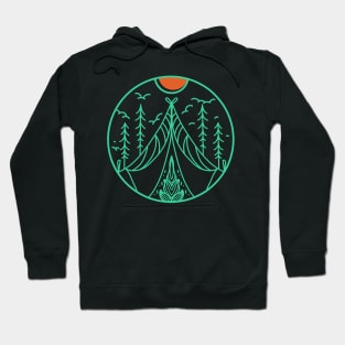 forest camp Hoodie